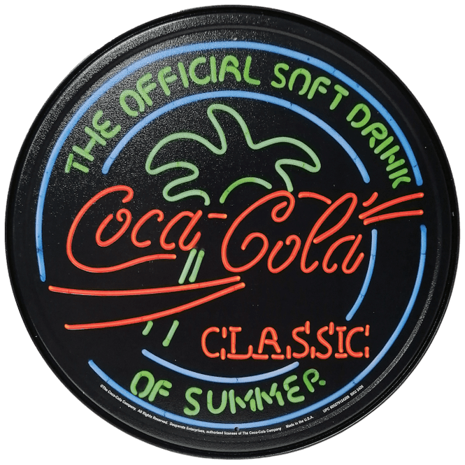 Hovedbilde Coke Neon Round Small