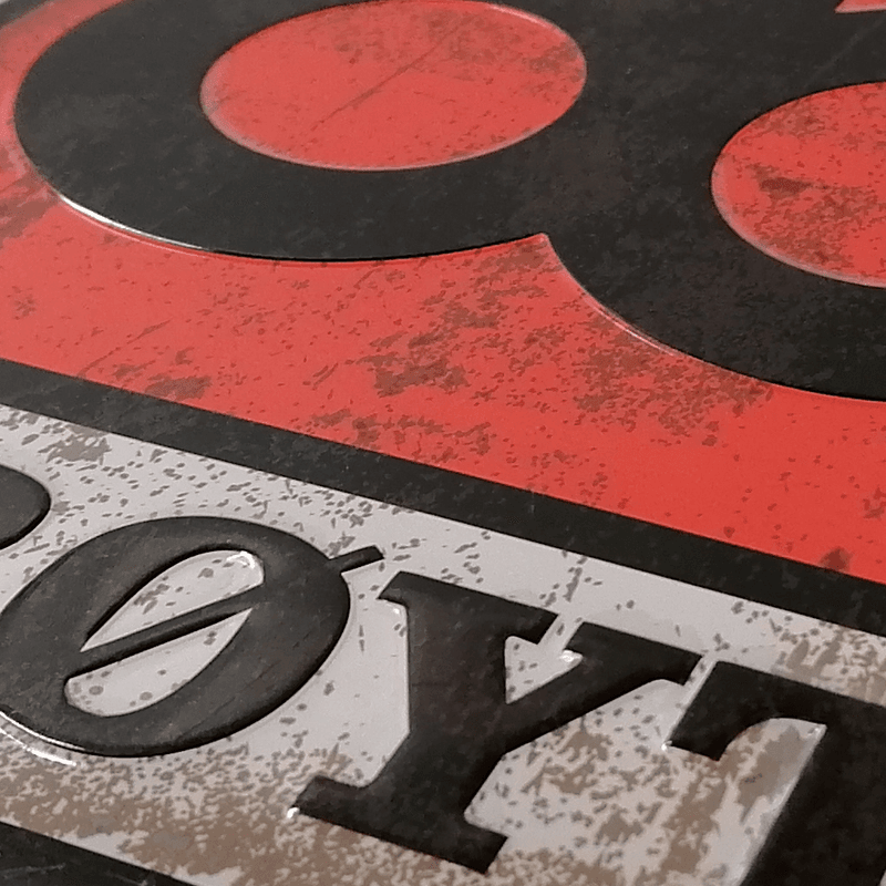 Brøyt Logo Vintage A4