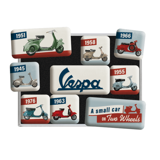 Hovedbilde Vespa Model Chart