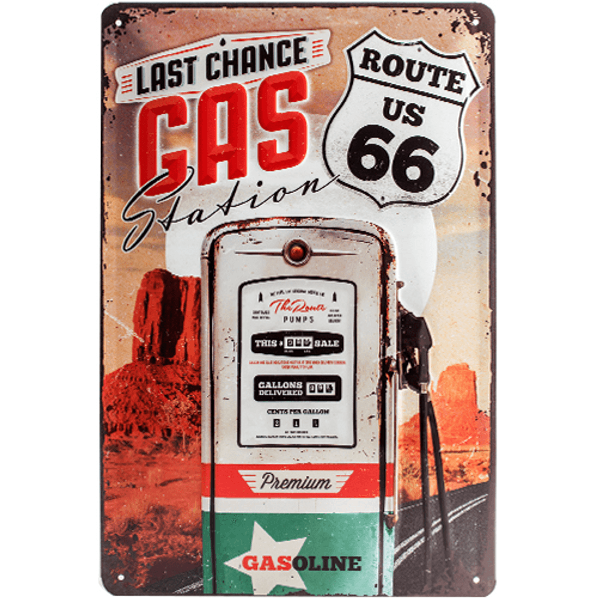 Route 66 Gas Station A4