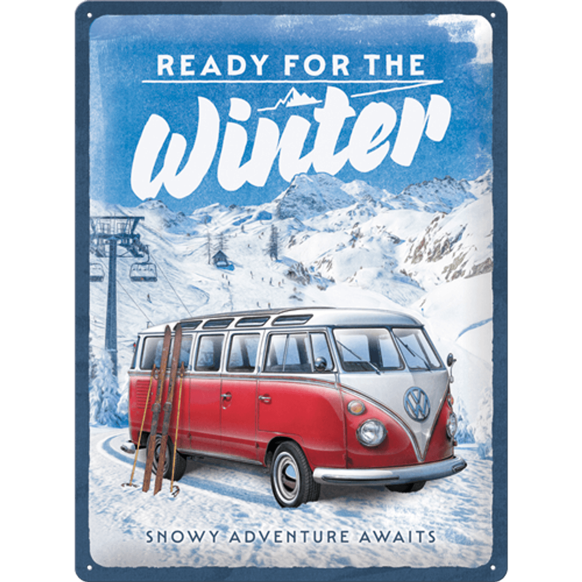 VW Bulli - Ready for the Winter