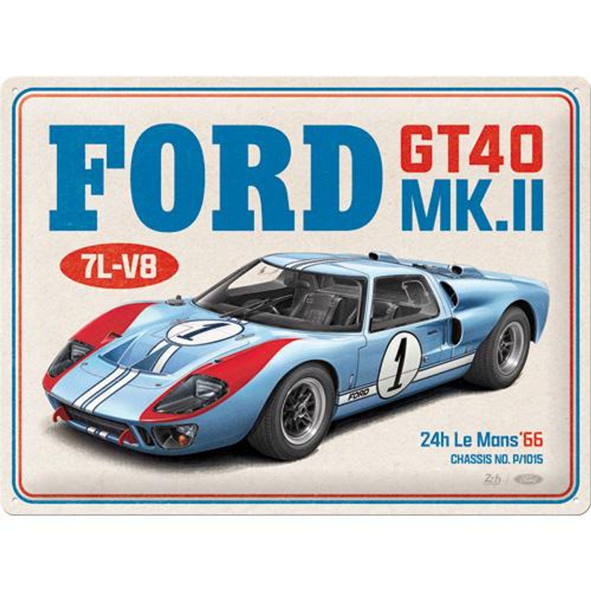 Ford - GT40 24H Le Mans 1966