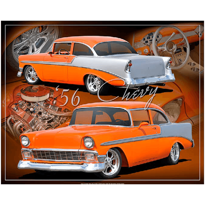 Hovedbilde 1956 Orange Chevy